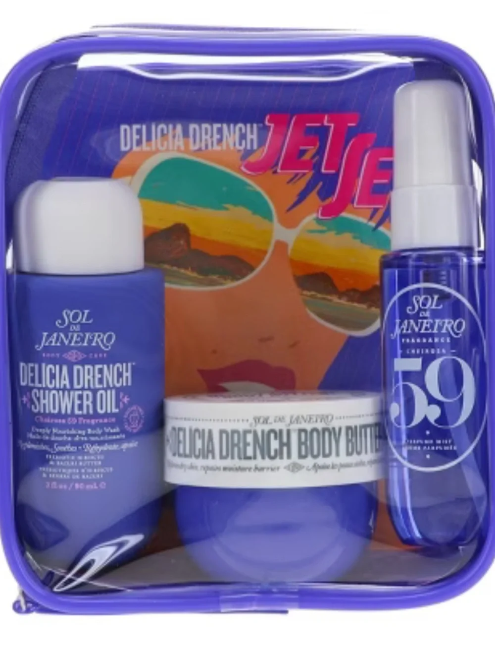 Sol de Janeiro Delicia Drench Set - Purple & White Sephora summer viral